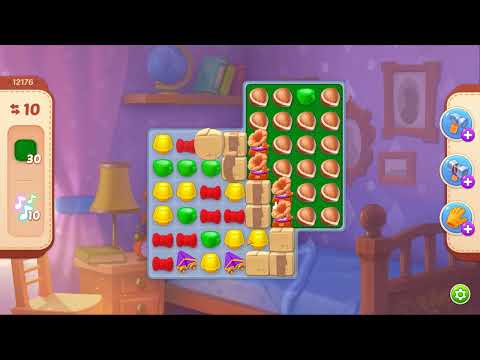 Homescapes Level 12176 No Boosters Gameplay #Bubunka