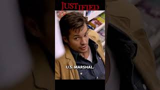 You Got 5 Seconds, you better Run! 😳 | Justified S1E1 🔥 #shorts