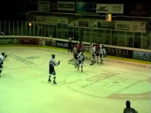 EC Peiting: EV Landsberg 4:3 nach Penalty Testspiel.mpg