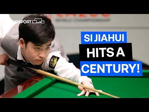 Back-To-Back Centuries! Si Jiahui Gets Off To The Perfect Start At The Crucible! | Eurosport Snooker