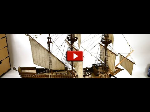 PALOS 53- Como colocar las velas y escotas. BUCCANEER - Modelismo Naval