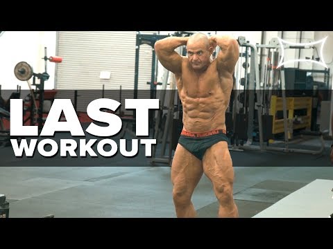 LAST WORKOUT Before Bodybuilding Show | 1 DAY OUT | Reflecting Upon Cardio, Training & Sacrifice