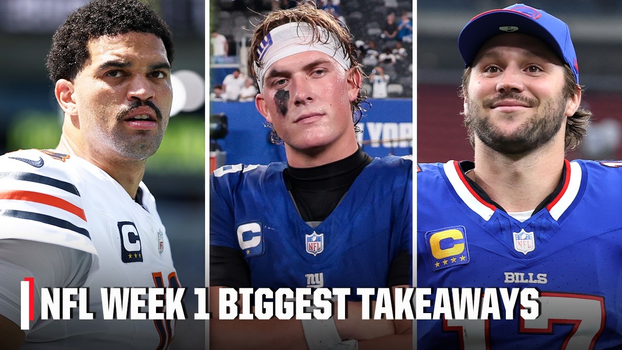 NFL WEEK 1 RECAP 🏈 Giants roll over Cowboys, Bears win in historic fashion and more! | Vibe Check