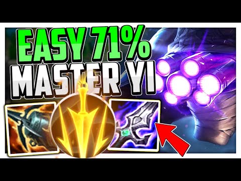 EASY 71% Win Rate Master Yi Build AFTER THE CHANGES Season 12 | Master Yi Guide League of Legends