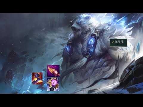 Dominating top lane as Volibear AP