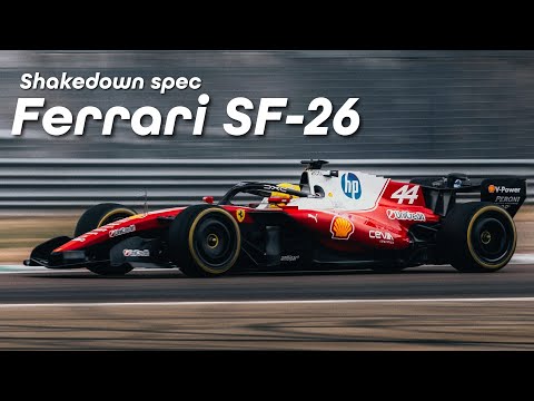 F1 2026: Ferrari SF-26 shakedown first impressions