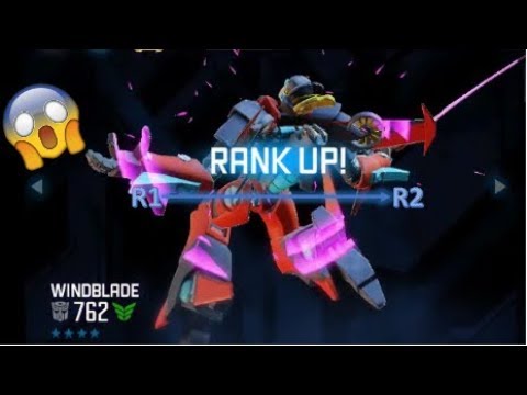 Transformers: Forged To Fight Four Star Windblade Rank Up!