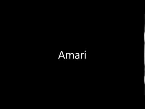 How to Pronounce Amari