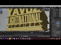 How To Make Fox Searchlight Pictures Logo 2013 2020 2023 Logo Blender 3 0 Edition