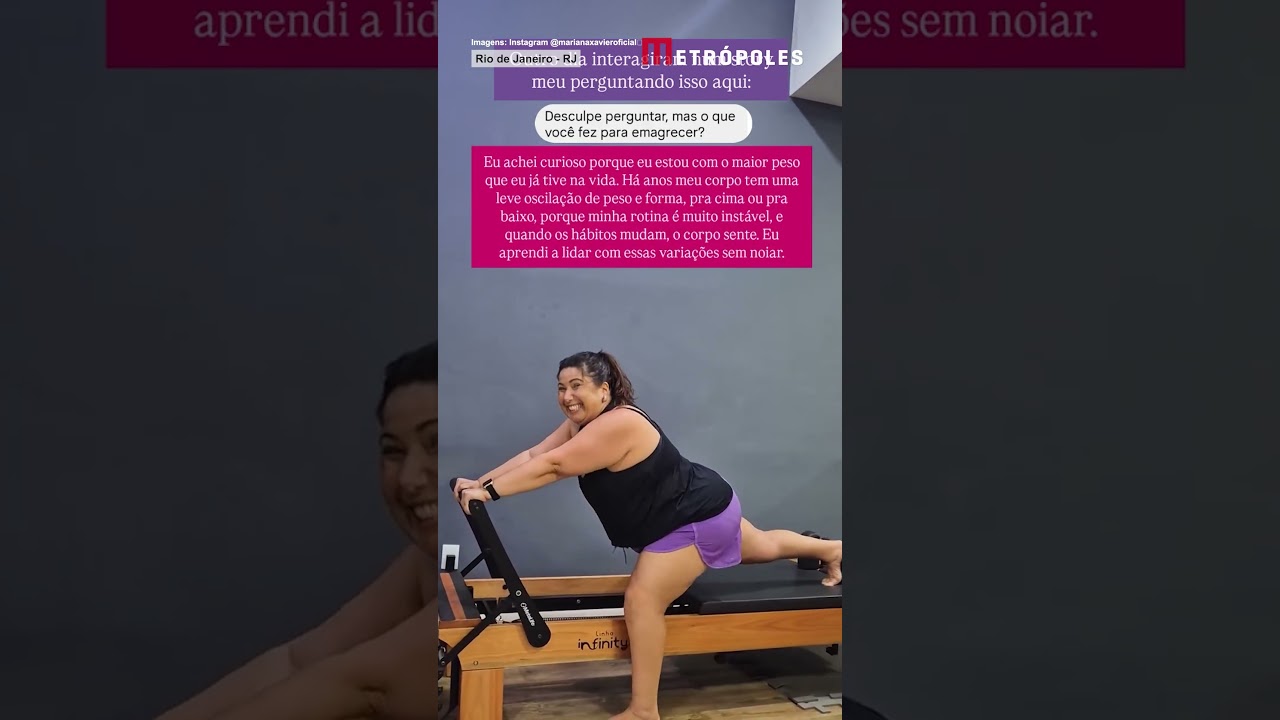 "Fiz muita merda", assume Mariana Xavier sobre luta contra a balança