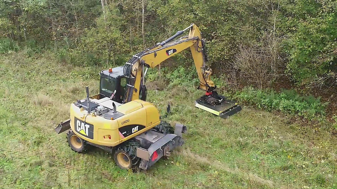 Hydraulic Brush Cutter for Excavator and Tractor