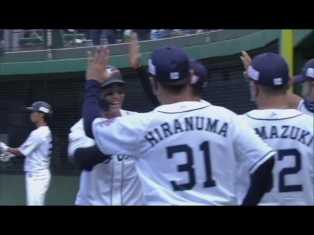 【ファーム】ライオンズ・川野涼多 初球を捉えたソロホームラン!! 2021年10月3日 埼玉西武ライオンズ 対 読売ジャイアンツ(ファーム)