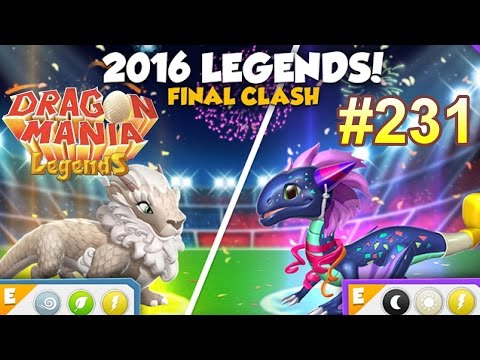 Legends 2016 FINAL Horn and Luck Dragons! - Dragon Mania Legends #231