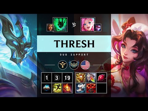 Thresh Support vs Seraphine - NA Challenger Patch 25.15
