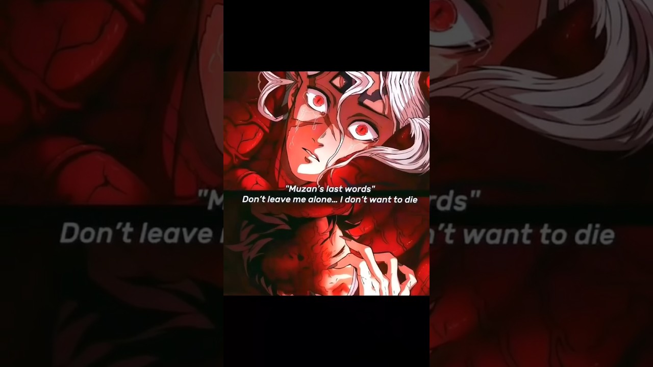 Whyyy I felt bad for MJ 😭😭😭 #demonslayer #muzan #tanjiro