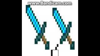 preview picture of video 'how to draw a diamond minecraft sword (pixel art)'