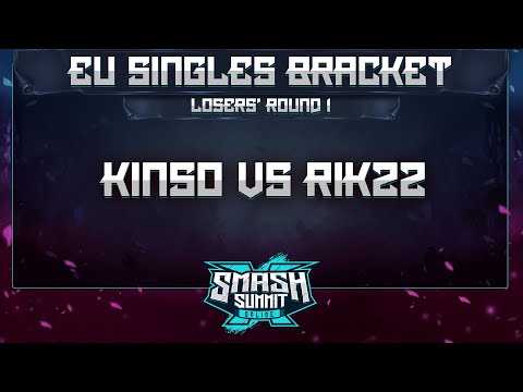 Kins0 vs Rikzz - EU Singles Bracket: Losers' Round 1 - Smash Summit 10 | Falco vs Fox