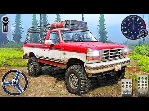 Offroad Mud Jeep Driving Games - 4x4 Range Rover Driver Simulator | Android Gameplay