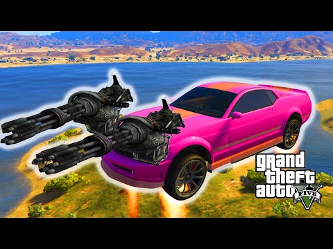 GTA 5 PC Mods - BEST ROBOT CAR MOD EVER! GTA 5 KITT Vehicle Mod Gameplay! (GTA V PC)