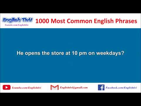 1500 English conversation practice - Learn English with dialogues