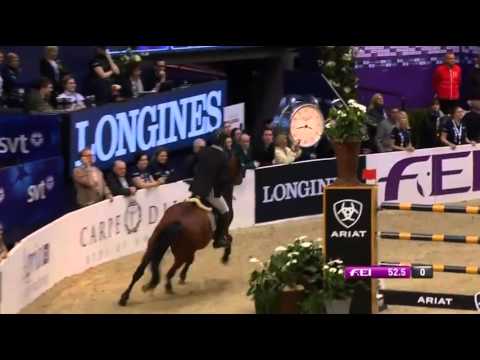 Steve Guerdat wins the World Cup Finals in Gothenburg