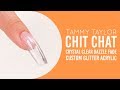 ❤ Tammy Taylor | Crystal Clear Dazzle Fade | Custom Glitter Mixing