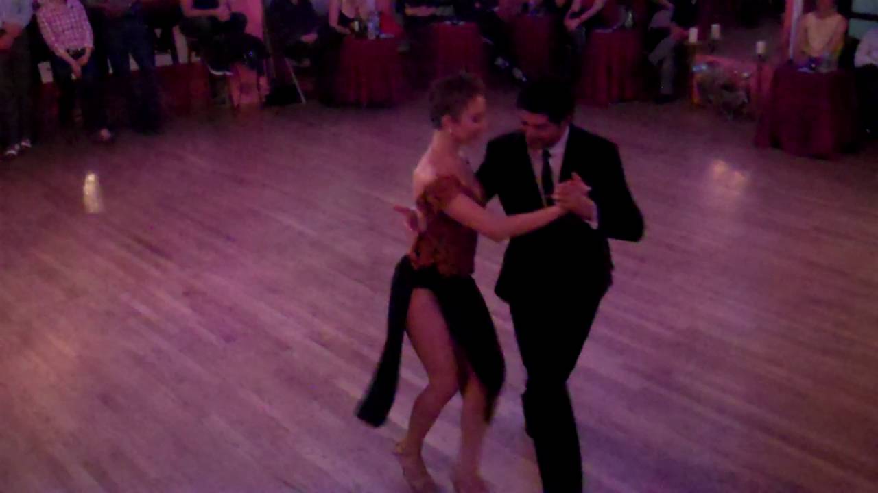 Cristian Correa Y Leah Barsky at La Romeria Milonga 05 24 2016 Milonga