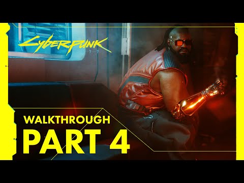 Cyberpunk 2077 Gameplay Walkthrough Part 4 - The Heist (FULL GAME) | 4K 60FPS