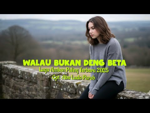 Lagu Ambon Paling Terbaru 2025 "WALAU BUKAN DENG BETA