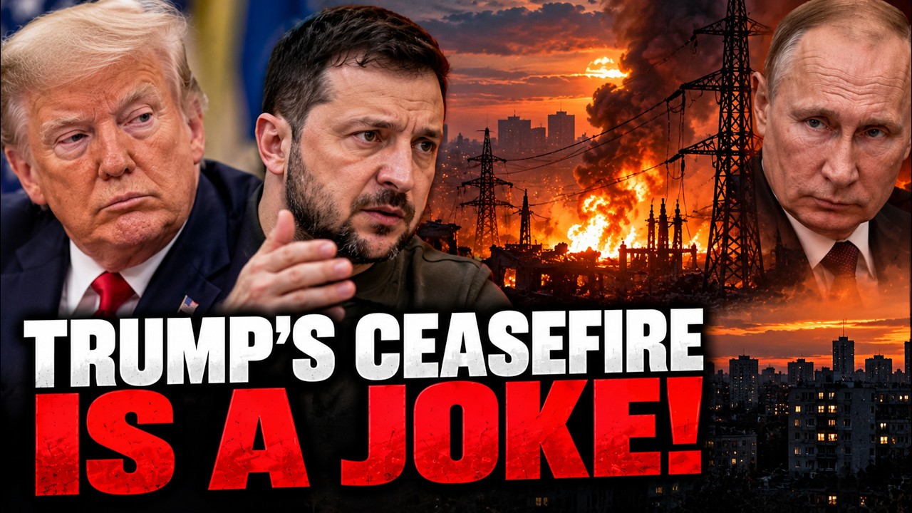 TRUMP'S CEASEFIRE IS A JOKE! RUSSIA STRIKES UKRAINE'S ENERGY 76 TIMES AS PUTIN DEFIES WASHINGTON!