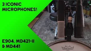 Video thumbnail for Tom Mic Shootout: Mat Hector Compares the e904, MD421-ii, MD441 by The Pulse