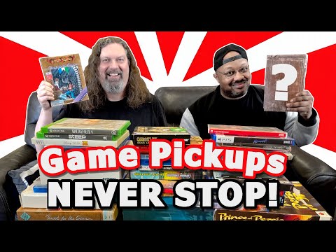 Recent Game Pickups - They NEVER Stop!! (PS5, Switch, Xbox, NES, Atari, PC)