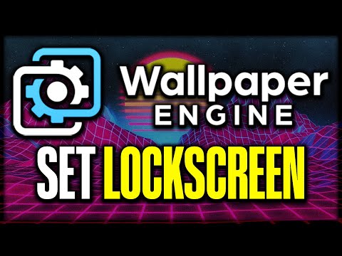How to Set Lock Screen Using Wallpaper Engine - 2025