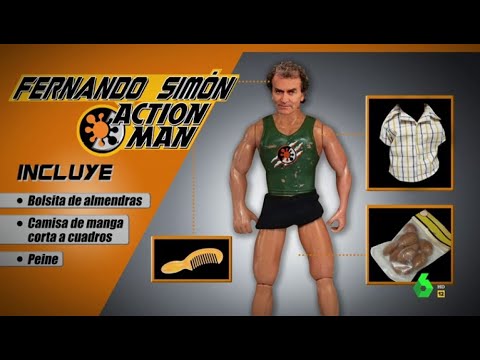 Así sería el muñeco 'Fernando Simón Action Man' - El Intermedio
