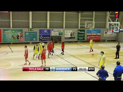 Sanda elecrtoclima Bàquet Club Tecla Sala - Cb Andratx. Tercera FEB. Jornada 14