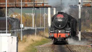preview picture of video 'LMS 5MT No. 44871 & 45407 - Carnforth - Castleton ELR Loco Movement 31/10/14'