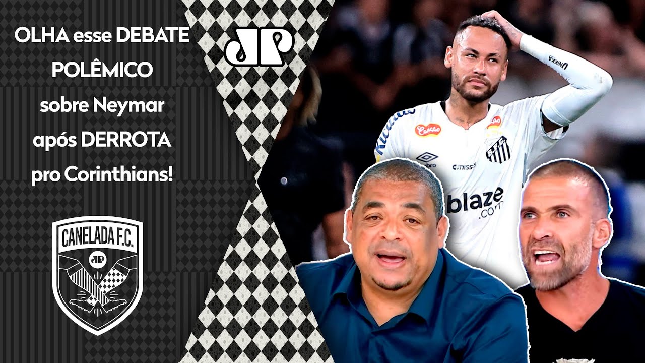 "POR%@! OS BABA-OVO NÃO VÃO FALAR! Mas o Neymar..." Pilhado POLEMIZA após Corinthians 2 x 1 Santos!