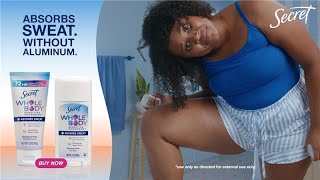 Secret NEW! Sweat Absorption ➡ without Aluminum 🚫