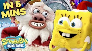 ‘It’s a SpongeBob Christmas!’ Special 🎄 FULL EPISODE in 5 Minutes!