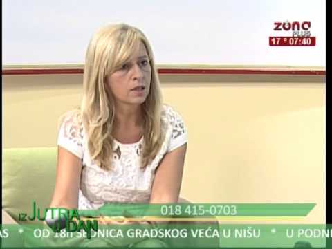 IZ JUTRA U DAN 17 09 2015   DR SONJA STANOJEVIC, NACELNIK FIZIKALNE MEDICINE DZ NIS