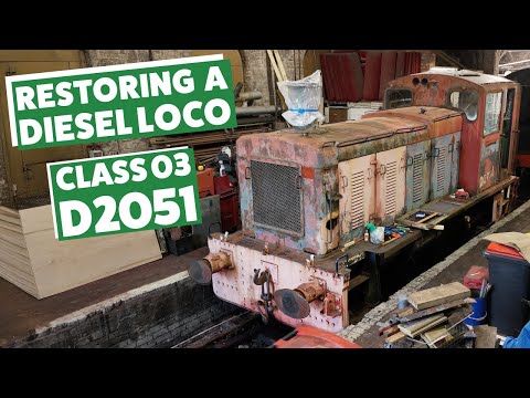 Restoring & Owning BR Class 03 Diesel Locomotive No. D2051 - In The Works