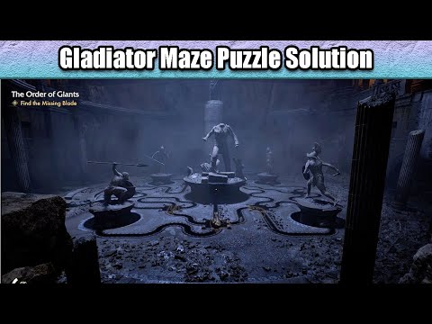 Gladiator Maze Puzzle Solution | Indiana Jones and The Order of Giants DLC