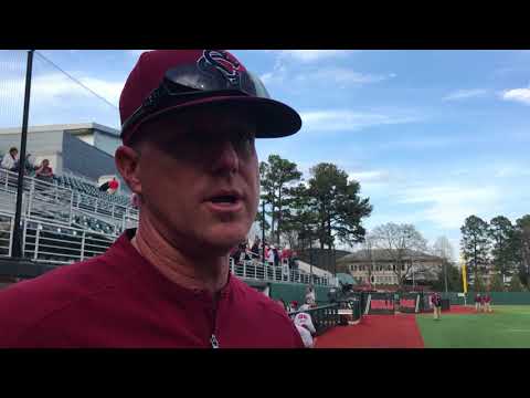 Mark Kingston after dropping the series to Georgia