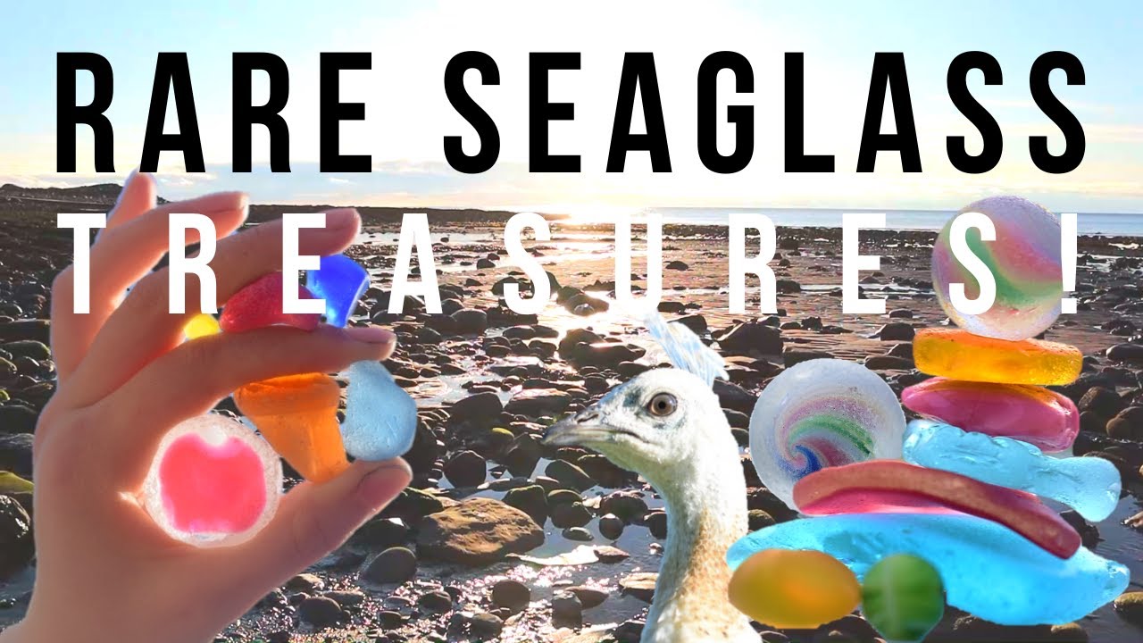 Sea Glass Hunting UK. Beachcombing for Sea Treasures and Making Jewellery from our Finds!