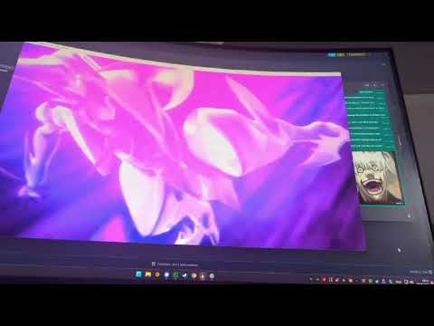 Pressing the skip button in a visual novel