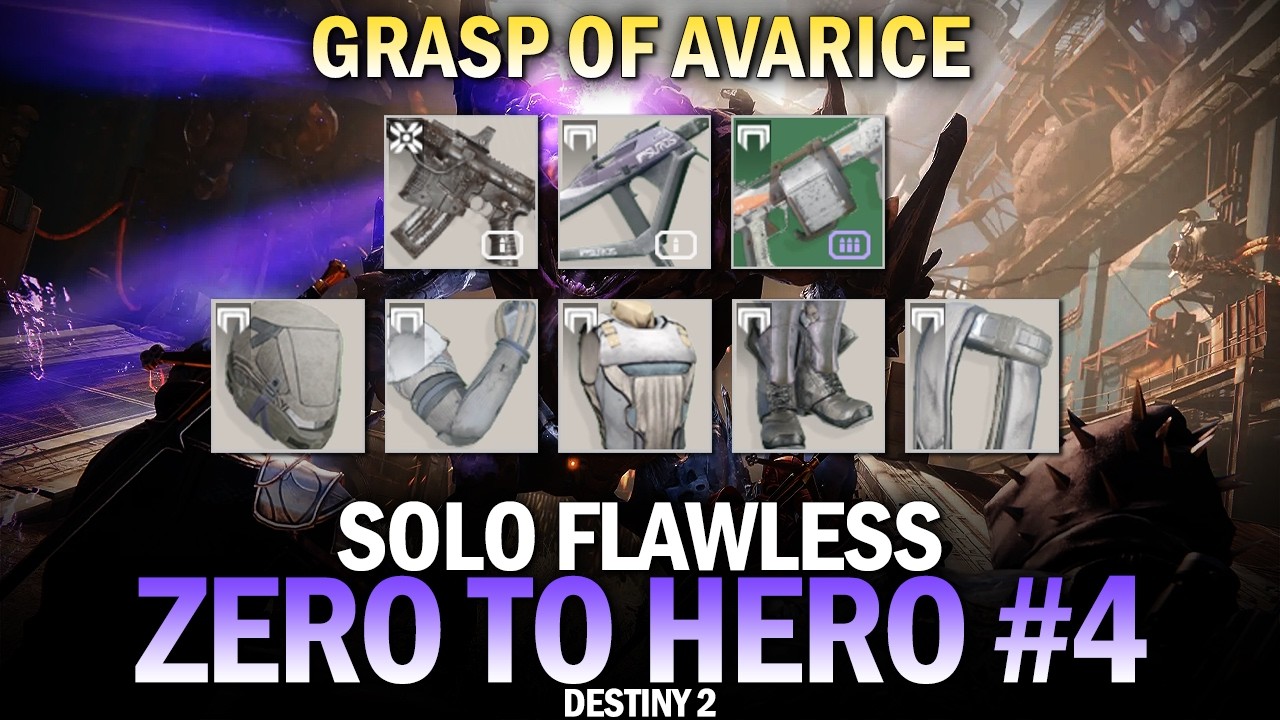 Solo Flawless "Zero to Hero" Dungeon Series Part 4 - Grasp of Avarice [Destiny 2]