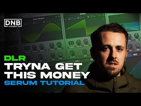 How to make BASSES like DLR - TRYNA GET THIS MONEY | Serum Tutorial