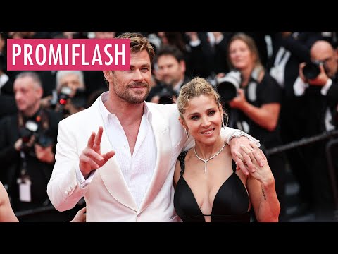 Video Thumbnail: Chris Hemsworth und Elsa Pataky genießen aktiven Strandtag