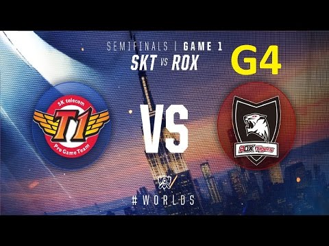 ROX vs SKT Game 4 Highlights - 2016 Worlds Knockout Stage Semifinals
