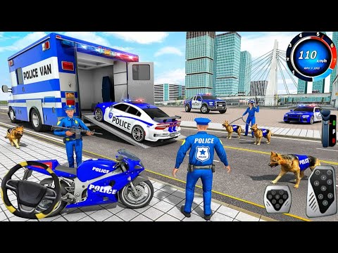 Police Car Chase Simulator 3D Game - Real Cop Cars Driving Simulator 2025 - Android GamePlay